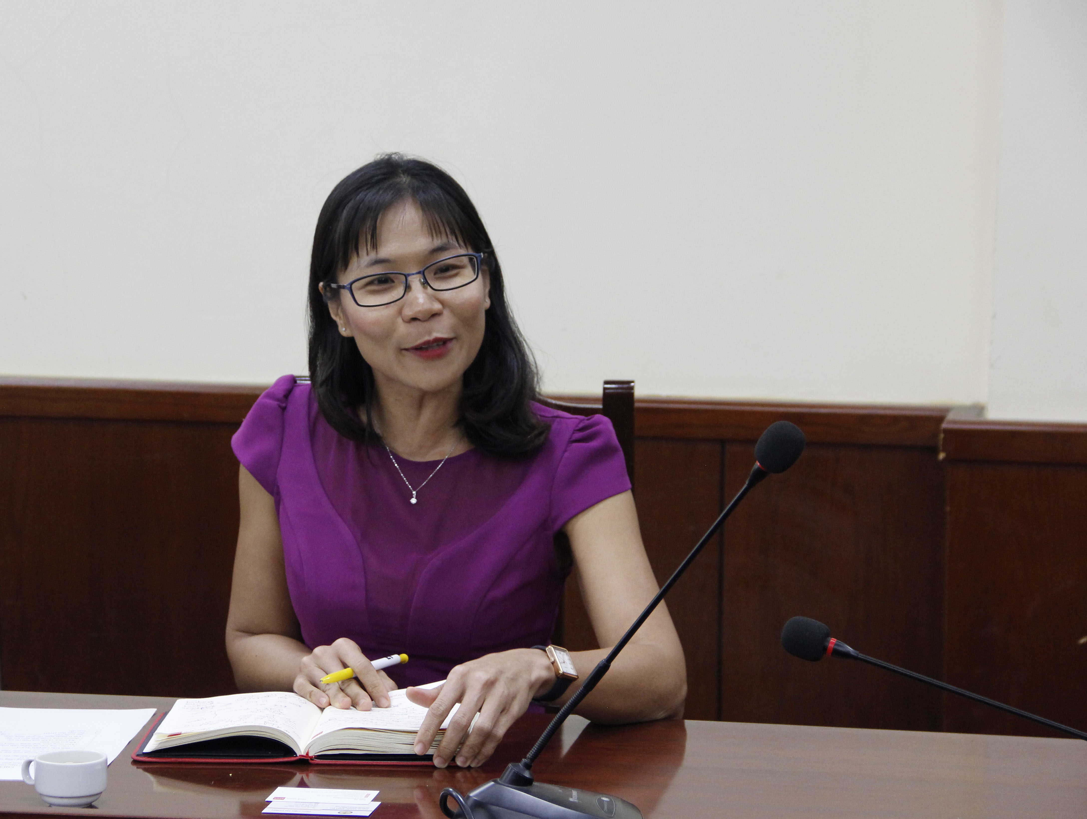 Bà Lê Thị Hậu, Giám đốc phát triển đào tạo ACCA khu vực Mekong
